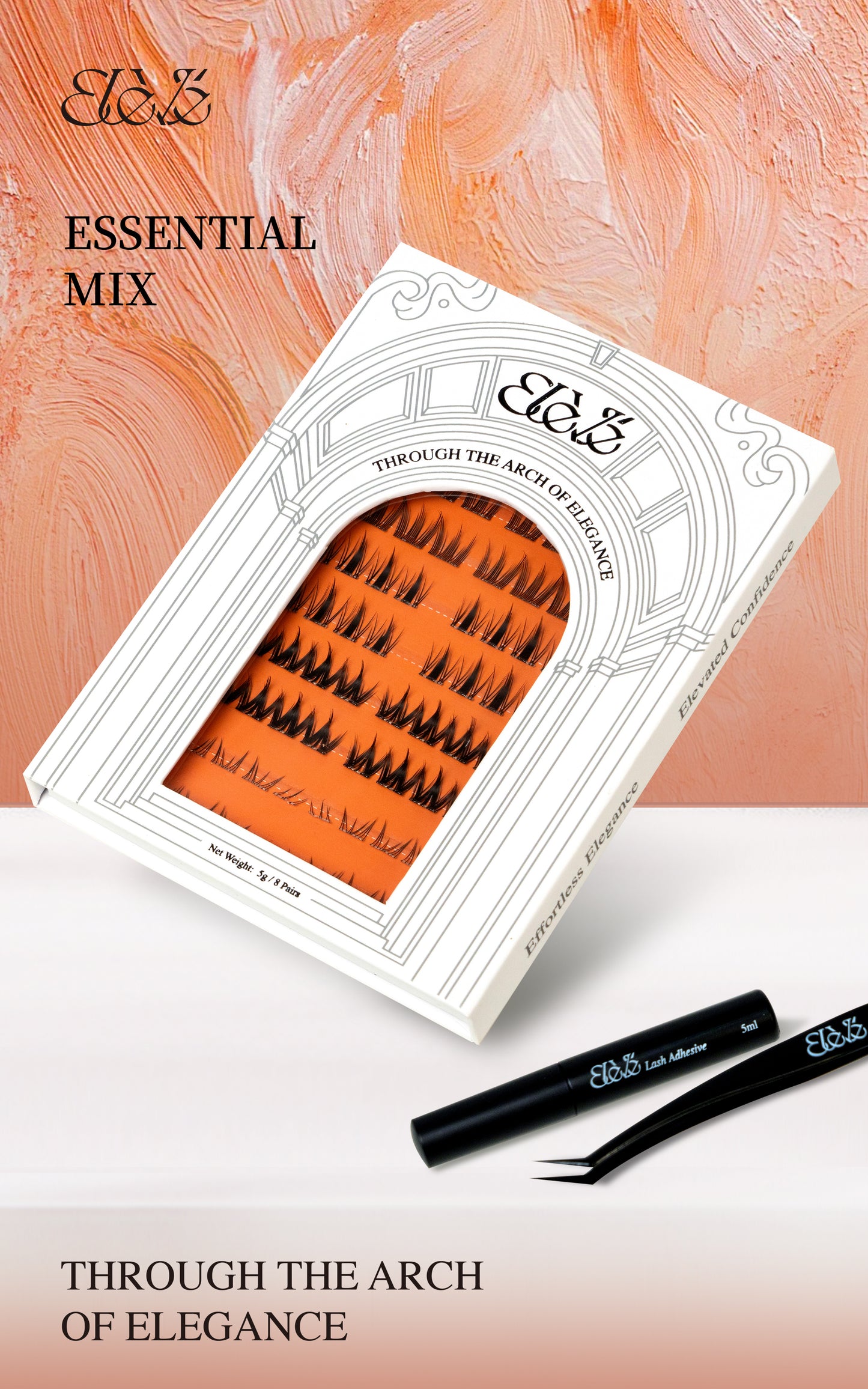Lash Kit | Lash + Glue combo | 7 day hold | DIY lash cluster