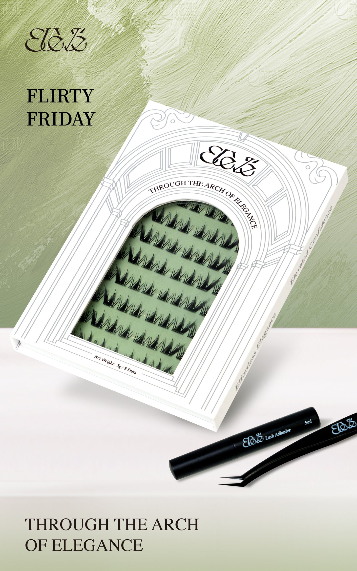 Lash Kit | Lash + Glue combo | 7 day hold | DIY lash cluster