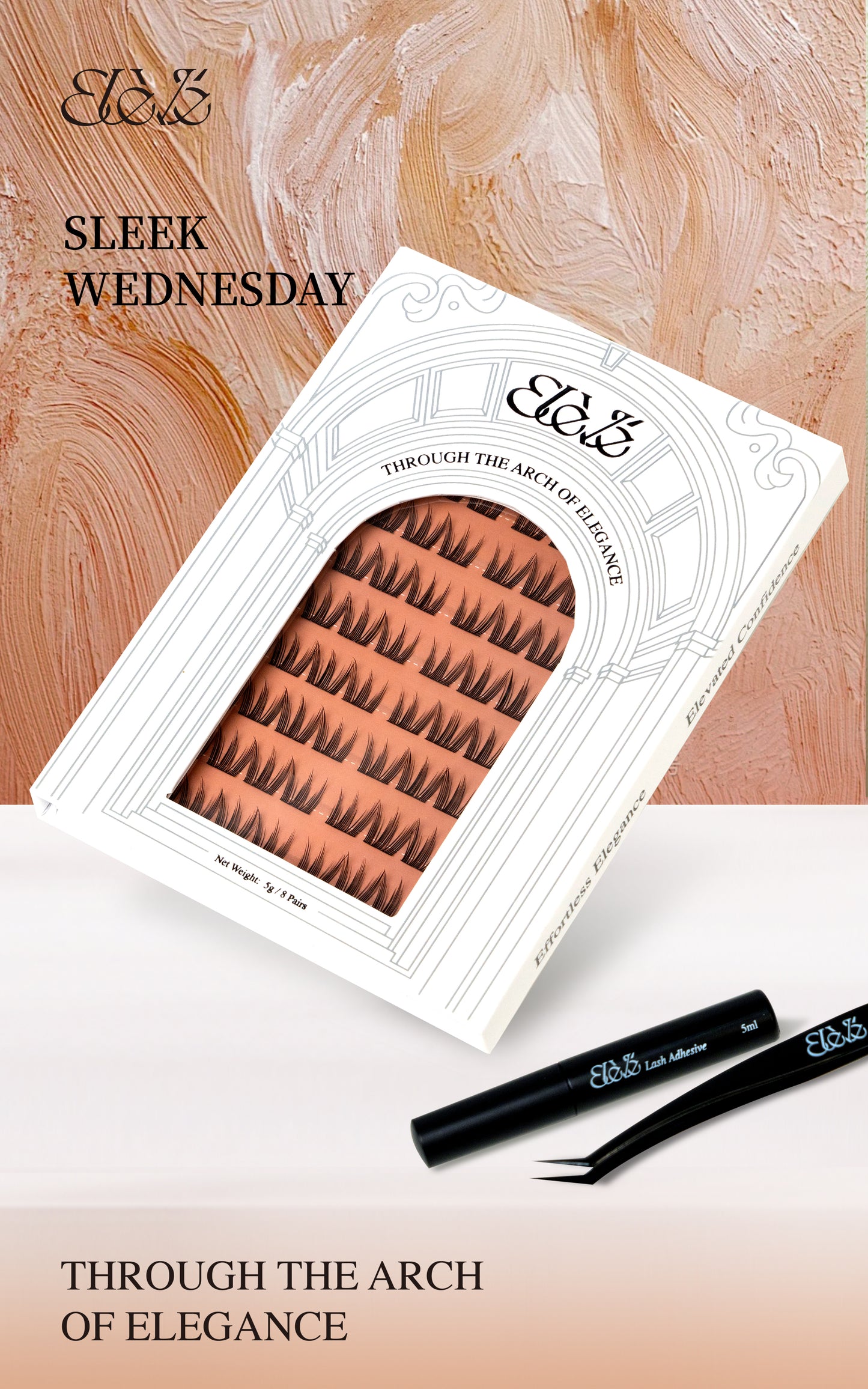 Sleek Wednesday - Soft Glam Lashes